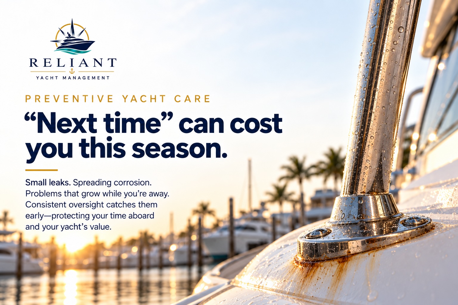 The Hidden Cost of Delaying Yacht Maintenance